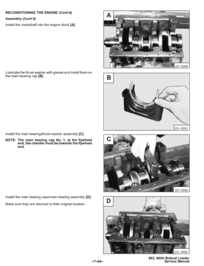 Bobcat 863 863H Service Manual - Image 9