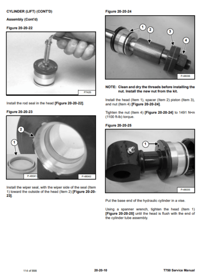 Bobcat T750 Service Manual - Image 7