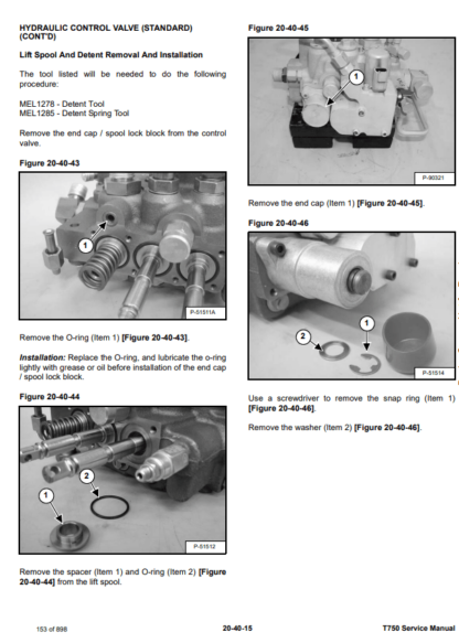 Bobcat T750 Service Manual - Image 6