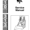 Bobcat 310 313 Service Manual