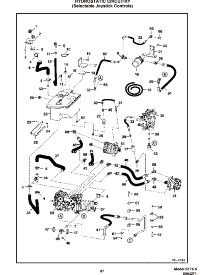 Bobcat S175 Parts Manual - Image 5