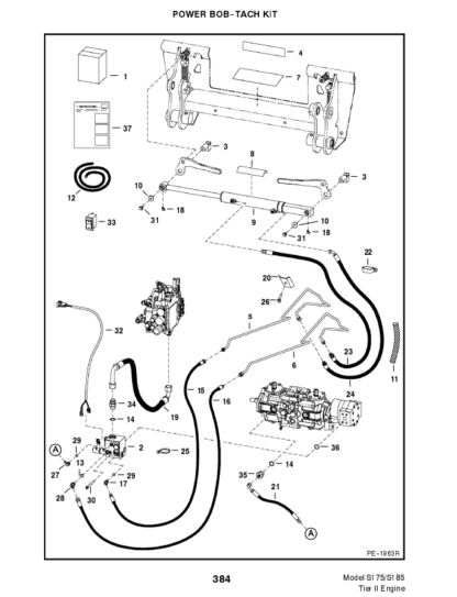 Bobcat S175 S185 Parts Manual - Image 9