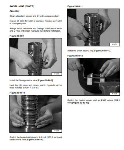 Bobcat Excavator 331 331E Service Manual - Image 7