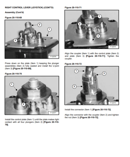 Bobcat Excavator 331 331E 334 Service Manual S/N 234+ - Image 5