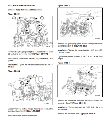 Bobcat Excavator 331 331E 334 Service Manual S/N 234+ - Image 7