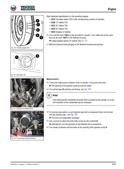 Wacker Neuson Excavator EZ20CN Service Manual - Image 13