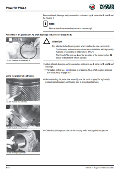 Wacker Neuson Excavator EZ20CN Service Manual - Image 9