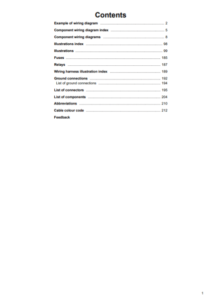 Volvo FM FH NH12 Wiring Diagram CHID A615020- , CHID B421649 - Image 3