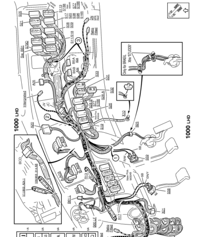 Volvo FM FH NH12 Wiring Diagram CHID A615020- , CHID B421649 - Image 6