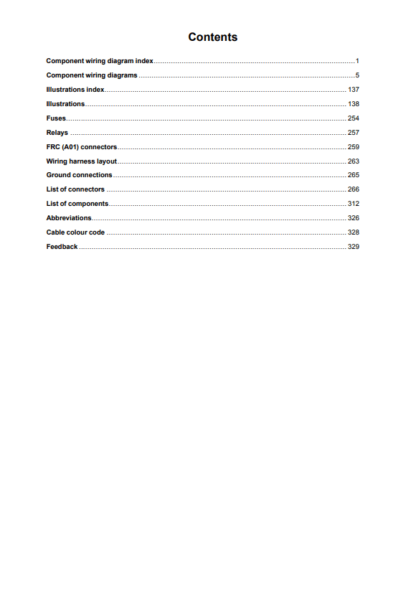 Volvo FH (4) Wiring Diagram CHID A793223- CHID B778827- - Image 2