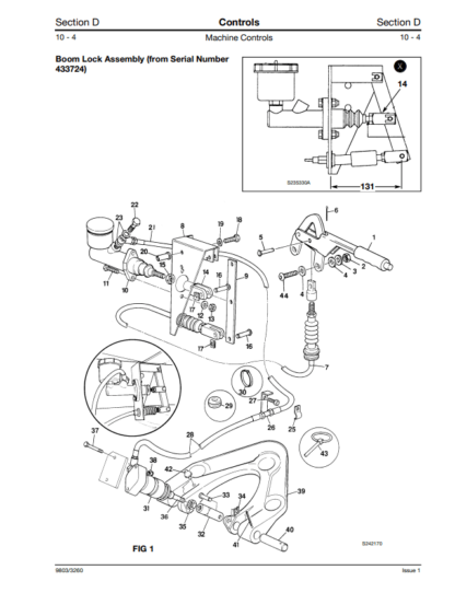 JCB 3CX 4CX 214 215 217 Service Manual SN 400001 to 460000 - Image 2