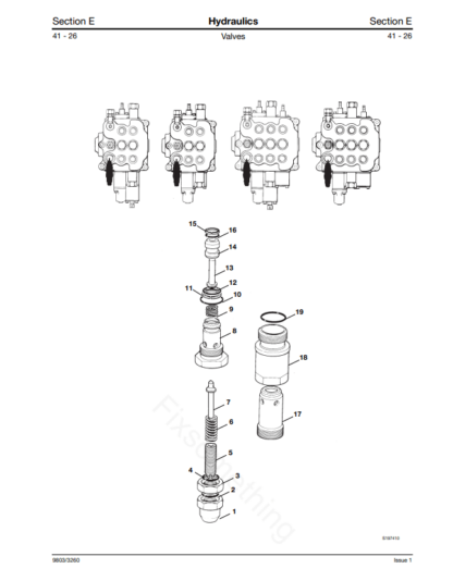 JCB 3CX 4CX 214 215 217 Service Manual SN 400001 to 460000 - Image 4