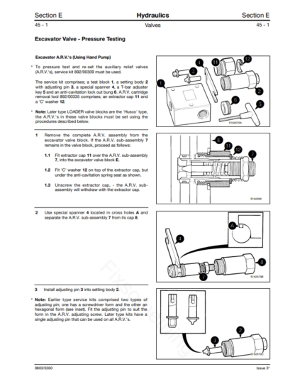 JCB 3CX 4CX 214 215 217 Service Manual SN 400001 to 460000 - Image 8