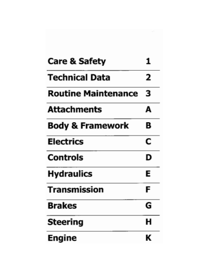 JCB MK2 BK3 2D 2DC 3C 3CS 3D 700 Workshop Manual - Image 2