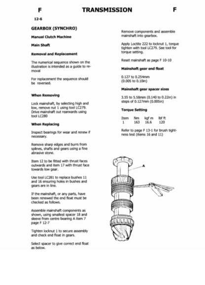 JCB MK2 BK3 2D 2DC 3C 3CS 3D 700 Workshop Manual - Image 10