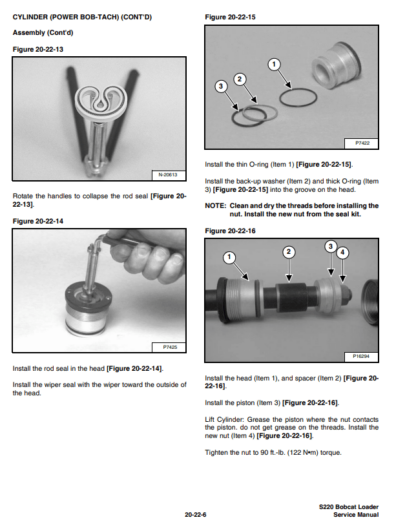 Bobcat S220 S220 Turbo HF Service Manual - Image 8