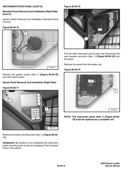 Bobcat S220 S220 Turbo HF Service Manual - Image 5