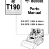 Bobcat T190 Parts Manual