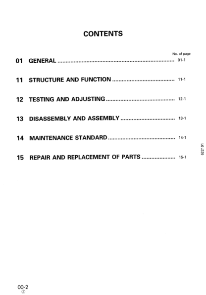 Komatsu 108 Series Diesel Engine Shop Service Manual - Image 2