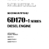 Komatsu 6D170-1 Series Diesel Engine Shop Service Manual