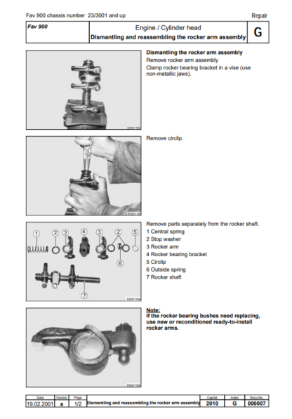 MAN D 0836 LE FENDT Tractor Engine Workshop Manual - Image 5