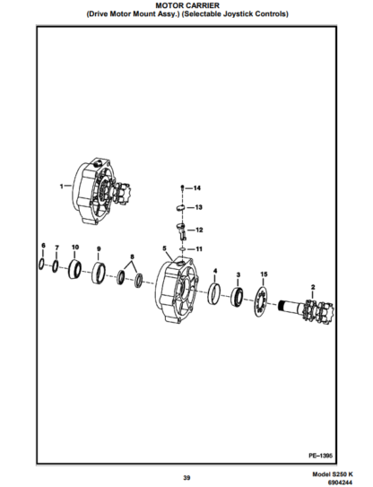 Bobcat S250 Parts Manual - Image 5