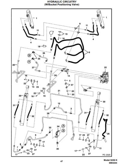 Bobcat S250 Parts Manual - Image 10