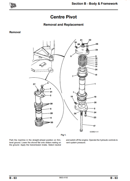 JCB 411 416 Wheeled Loader Service Manual - Image 3