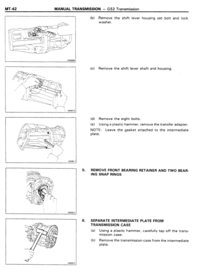 Toyota 4Runner Truck FSM 1985 Repair Service Manual - Image 4