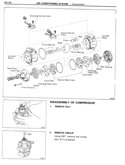 Toyota 4Runner Truck FSM 1985 Repair Service Manual - Image 6