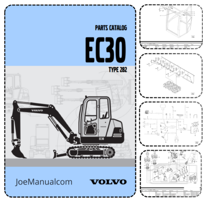 Volvo Excavator EC30 Parts Catalog