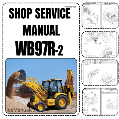 Komatsu WB97R-2 Shop Service Manual