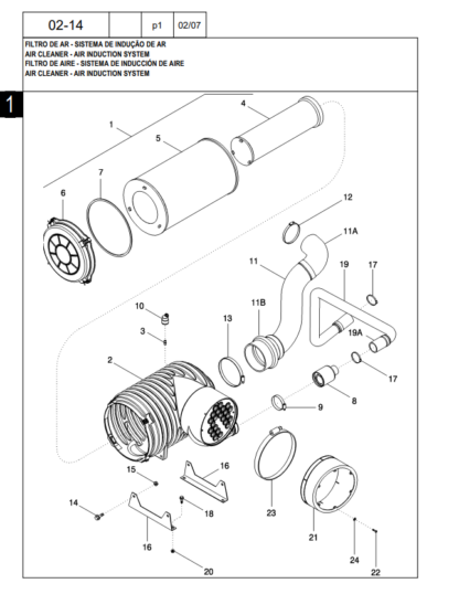CASE 2388 2399 Axial-Flow Combine Parts Catalog - Image 4