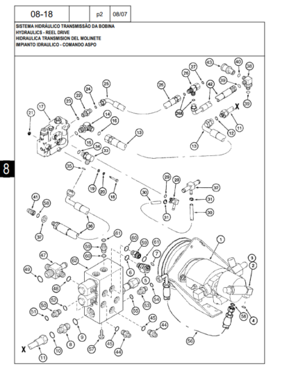 CASE 2388 2399 Axial-Flow Combine Parts Catalog - Image 8