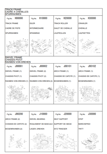 KUBOTA U48-4 Excavator Parts Catalog - Image 3