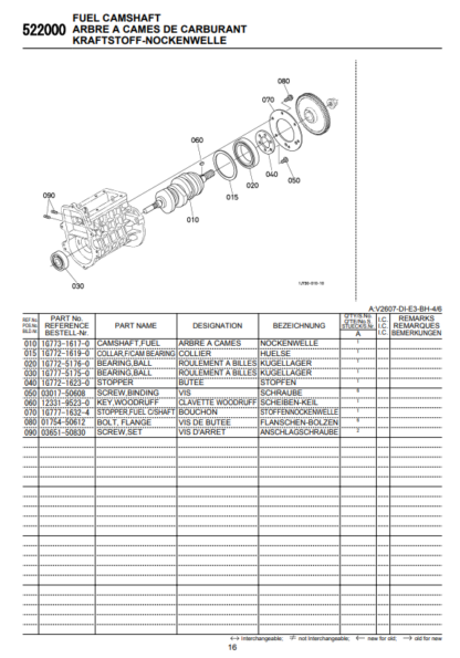 KUBOTA U48-4 Excavator Parts Catalog - Image 5