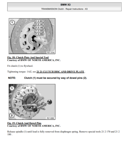 BMW X3 E83 2003-2010 Workshop Service Manual - Image 2
