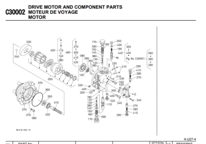 KUBOTA U27-4 Excavator Parts Catalog - Image 3