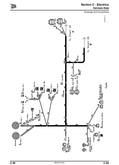 JCB Wheeled Loading Shovel 406 409 Service Manual - Image 5