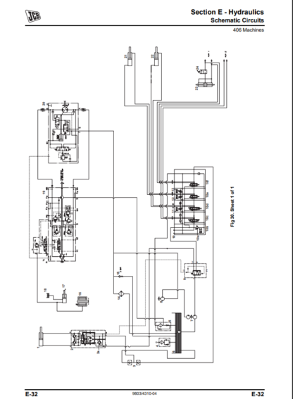 JCB Wheeled Loading Shovel 406 409 Service Manual - Image 6