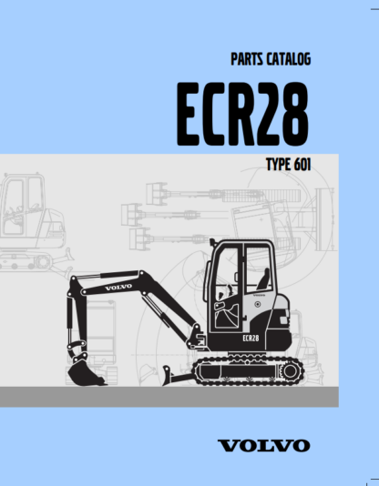 Volvo Excavator ECR28 Parts Catalog - Image 2