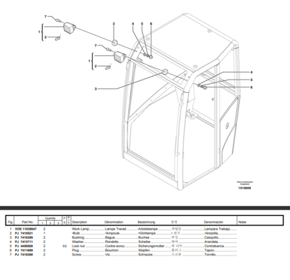 Volvo Excavator ECR28 Parts Catalog - Image 9