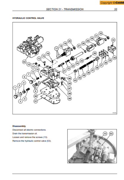 CASE 580T 580ST 590ST 696ST Backoe Loader Service Manual - Image 11