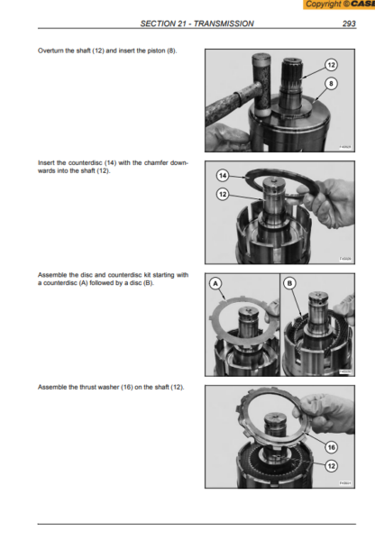 CASE 580T 580ST 590ST 696ST Backoe Loader Service Manual - Image 12