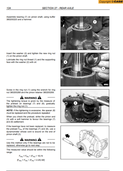 CASE 580T 580ST 590ST 696ST Backoe Loader Service Manual - Image 13