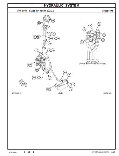 CAT 420F2 IT Backhoe Loader Parts Catalog Manual - Image 8