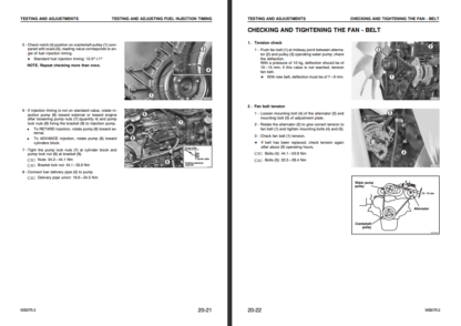 Komatsu WB97R-2 Shop Service Manual - Image 6