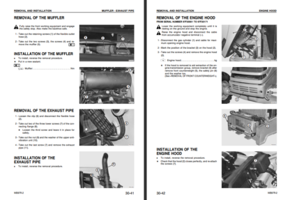 Komatsu WB97R-2 Shop Service Manual - Image 8