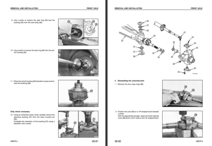 Komatsu WB97R-2 Shop Service Manual - Image 9