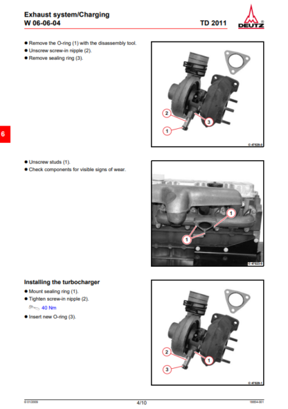 DEUTZ Engine D TD 2011 L01 L02 L03 L04 Workshop Manual - Image 7